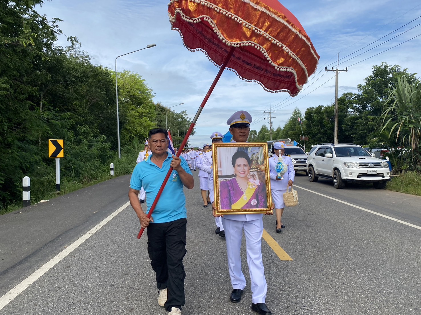 ⛰️สพอ.บ่อทอง ร่วมกับเครือข่ายกองทุนแม่ของแผ่นดินบ้านไม้หอมจัดพิธีฉลองเงินพระราชทานขวัญถุงกองทุนแม่ของแผ่นดินบ้านไม้หอม💙
